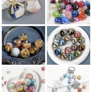 DIY Sparkle beads-open in live